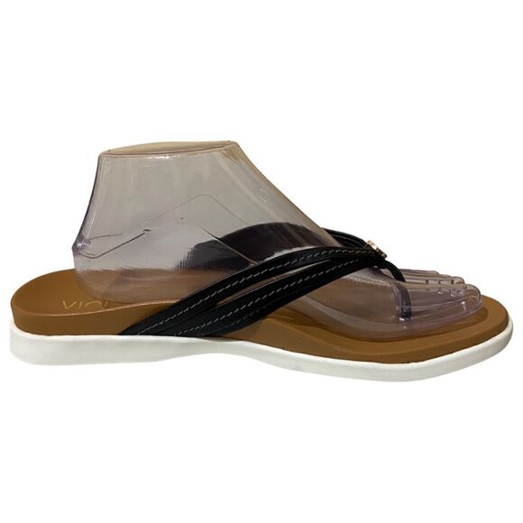 Vionic Catalina Black Strappy Sandals - Picture 10 of 11